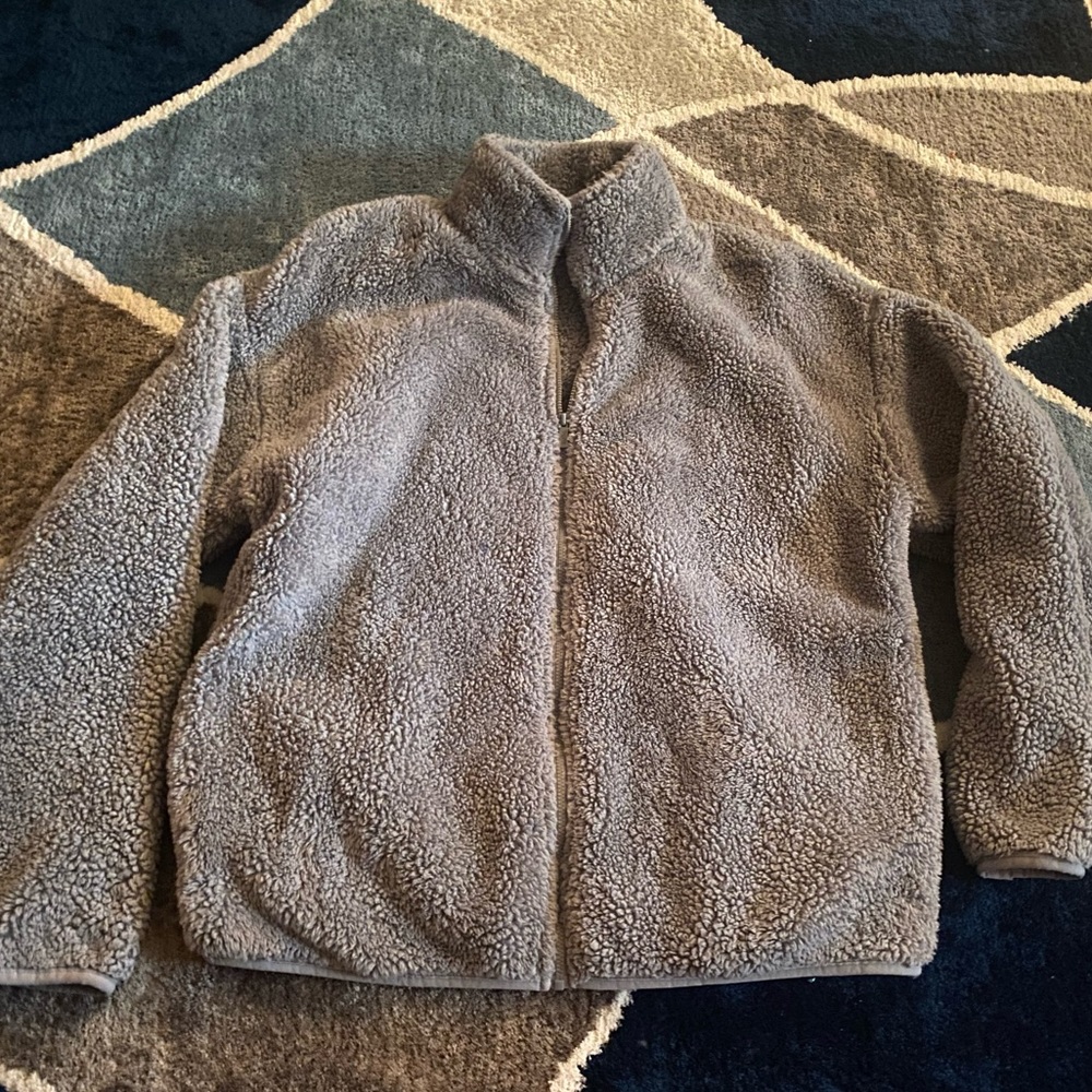 grey PINK Victorious Secret turtle neck zip up